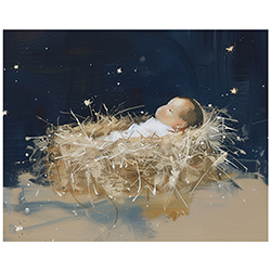 Holy Night - Framed/Unframed Wall Art lds art, jesus lds art, framed lds art, lds artwork, lds wall art, jesus christ lds art