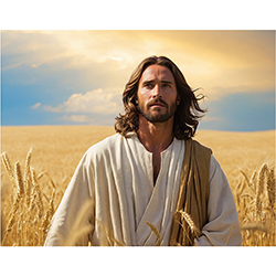 The Harvest - Framed/Unframed Wall Art lds art, jesus lds art, framed lds art, lds artwork, lds wall art, jesus christ lds art