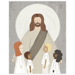 Jesus, Our Friend - Framed/Unframed Wall Art