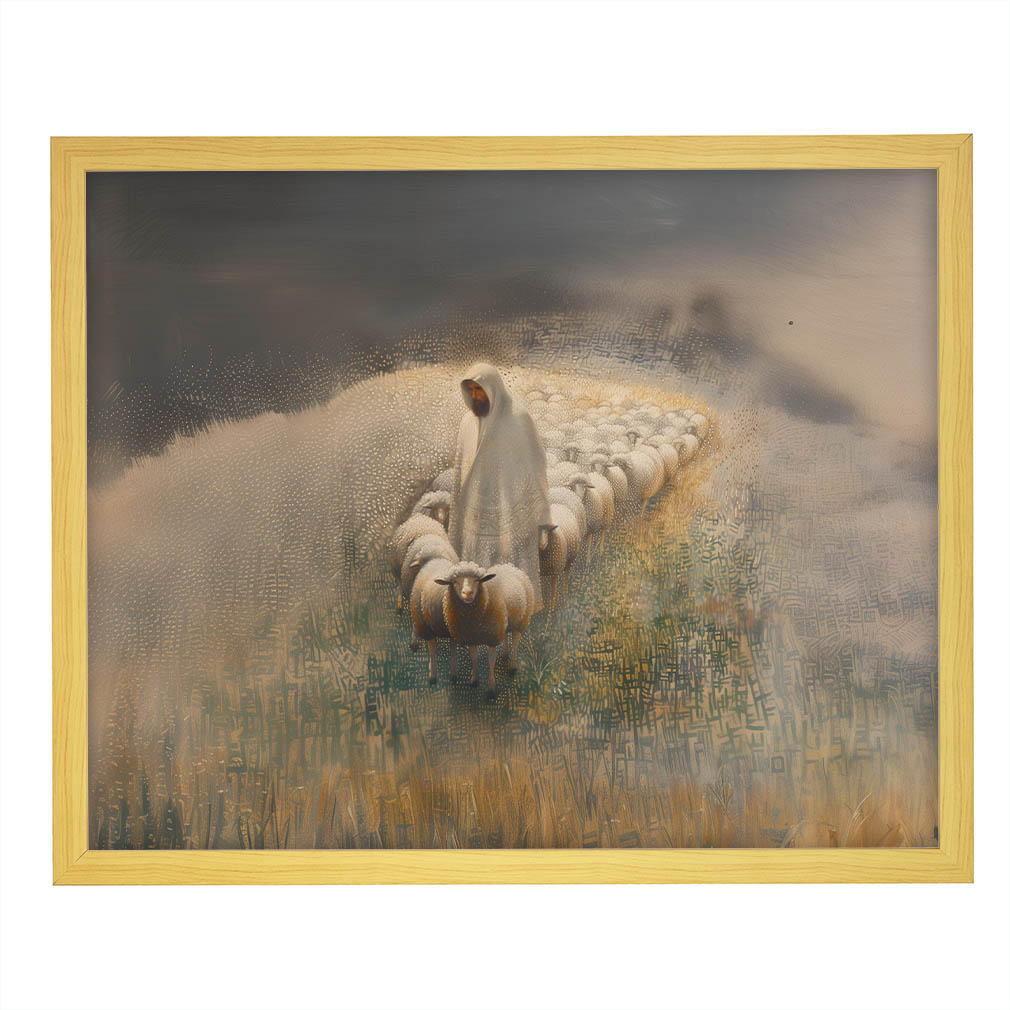 The Lord is My Shepherd - Framed  - LDP-ART-DA-LMS