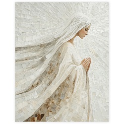 Our Mother in Heaven - Framed/Unframed Wall Art lds art, framed lds art, heavenly mother art, 