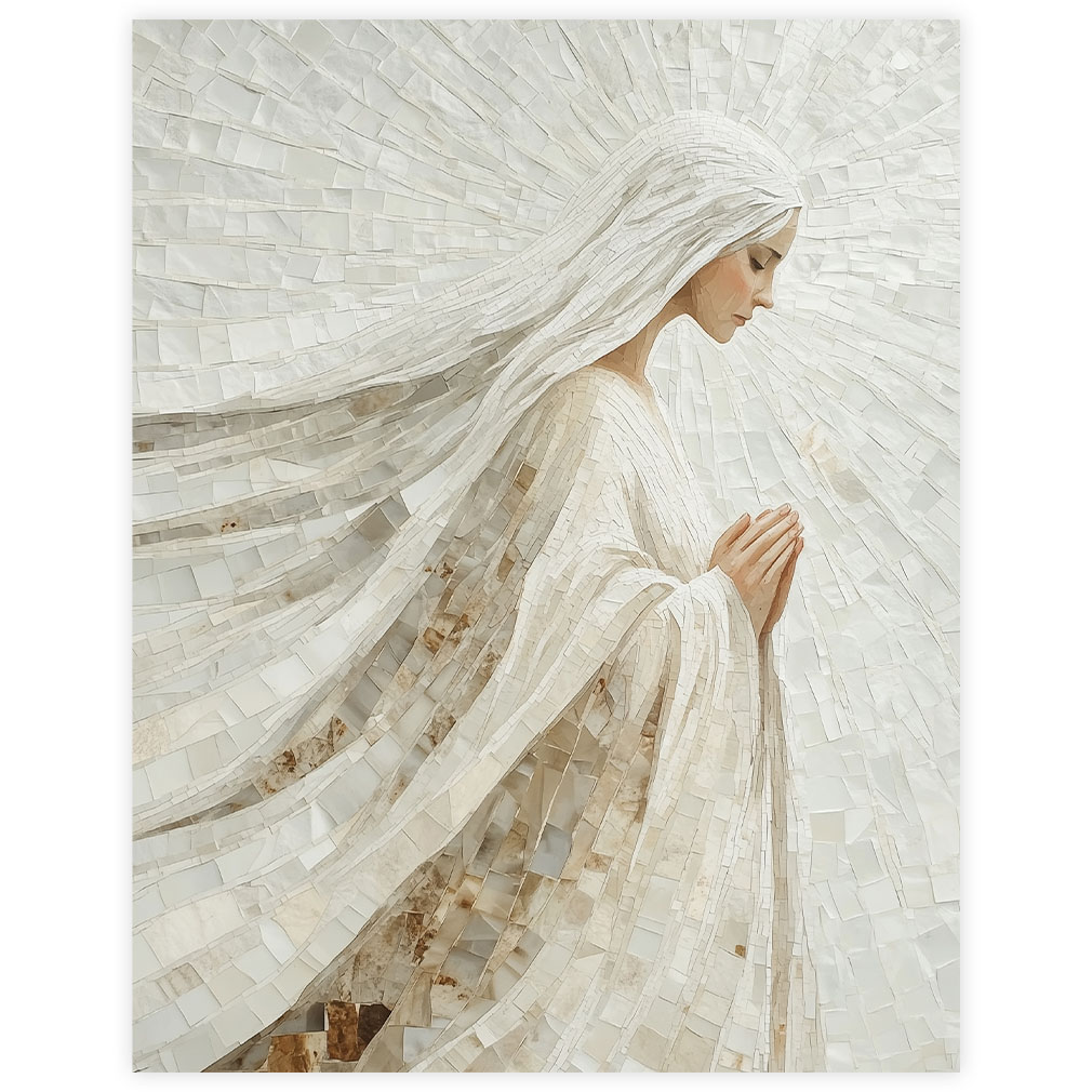 Our Mother in Heaven - Framed/Unframed Wall Art - LDP-ART-DA-OMH