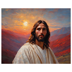 Praise to the Lord - Framed/Unframed Wall Art lds art, jesus lds art, framed lds art, lds artwork, lds wall art, jesus christ lds art