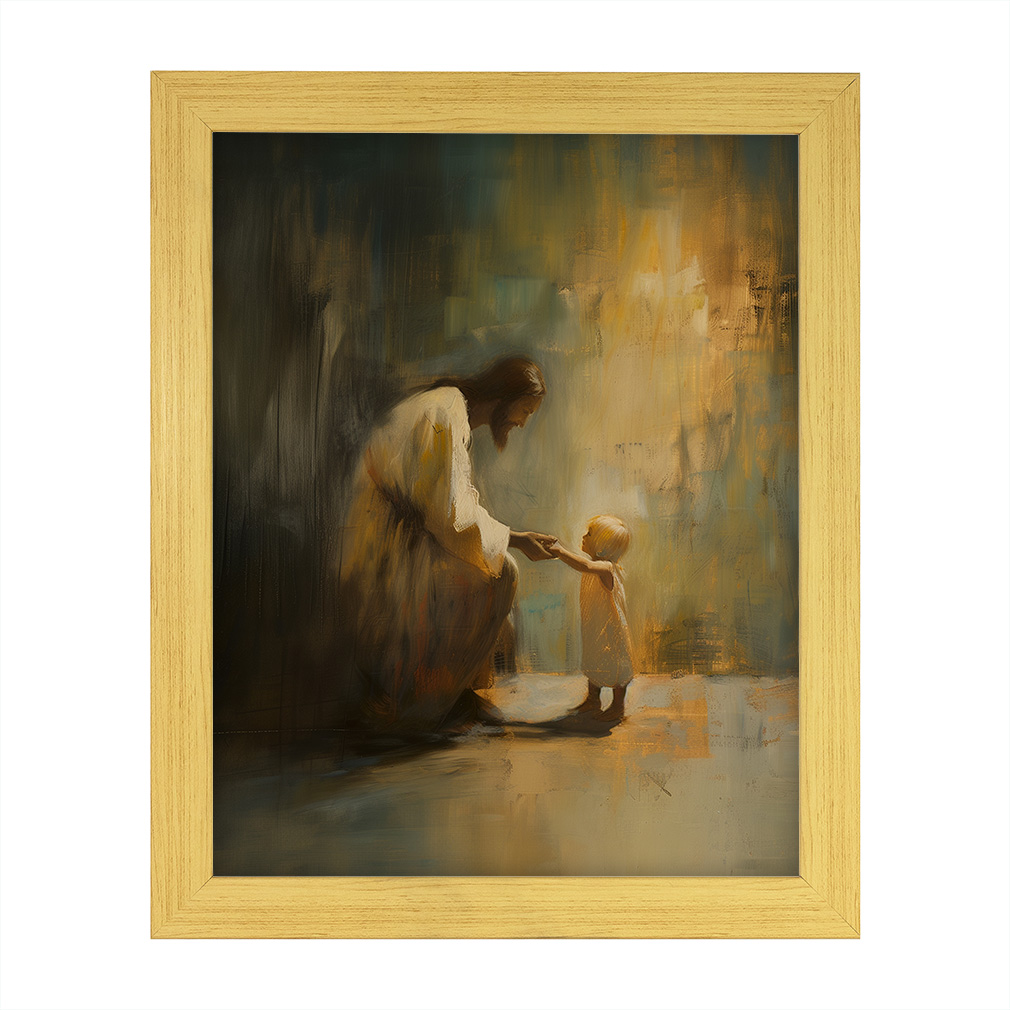 Suffer the Children - Framed/Unframed Wall Art - LDP-ART-DA-SCH