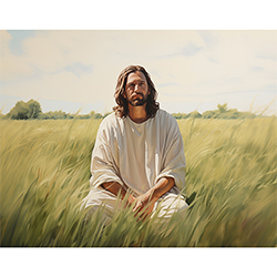 The Very Thought of Thee - Framed/Unframed Wall Art lds art, jesus lds art, framed lds art, lds artwork, lds wall art, jesus christ lds art