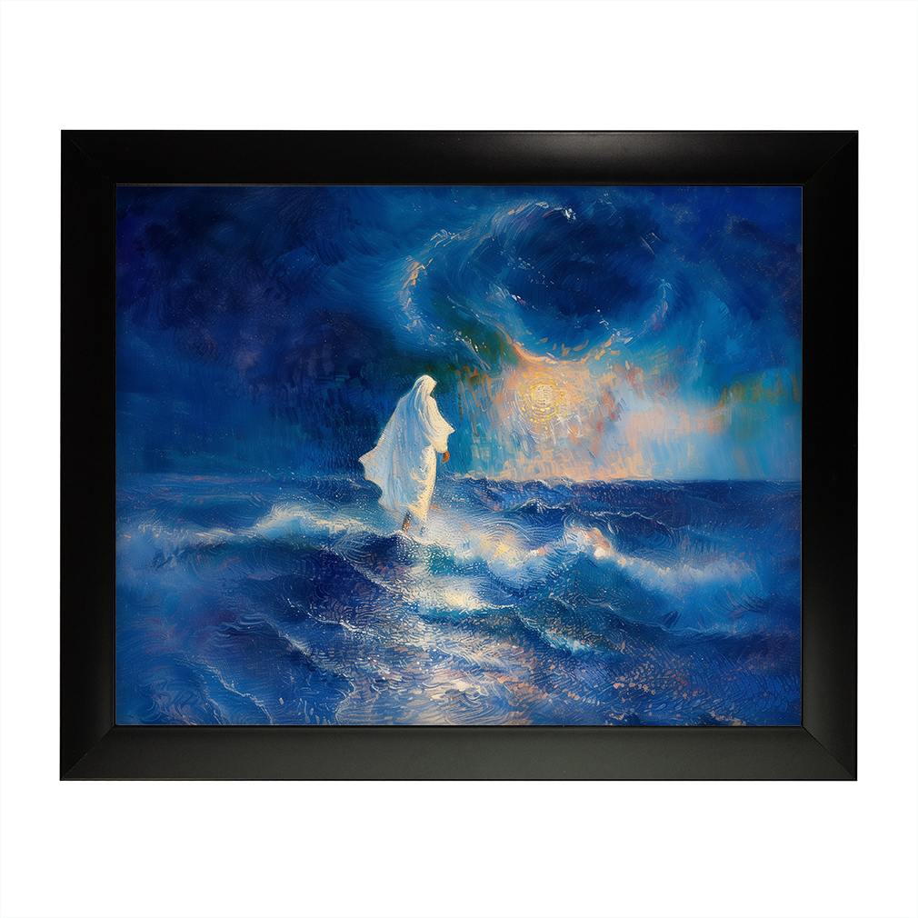 The Waves Still Know - Framed/Unframed Wall Art - LDP-ART-DA-WSK