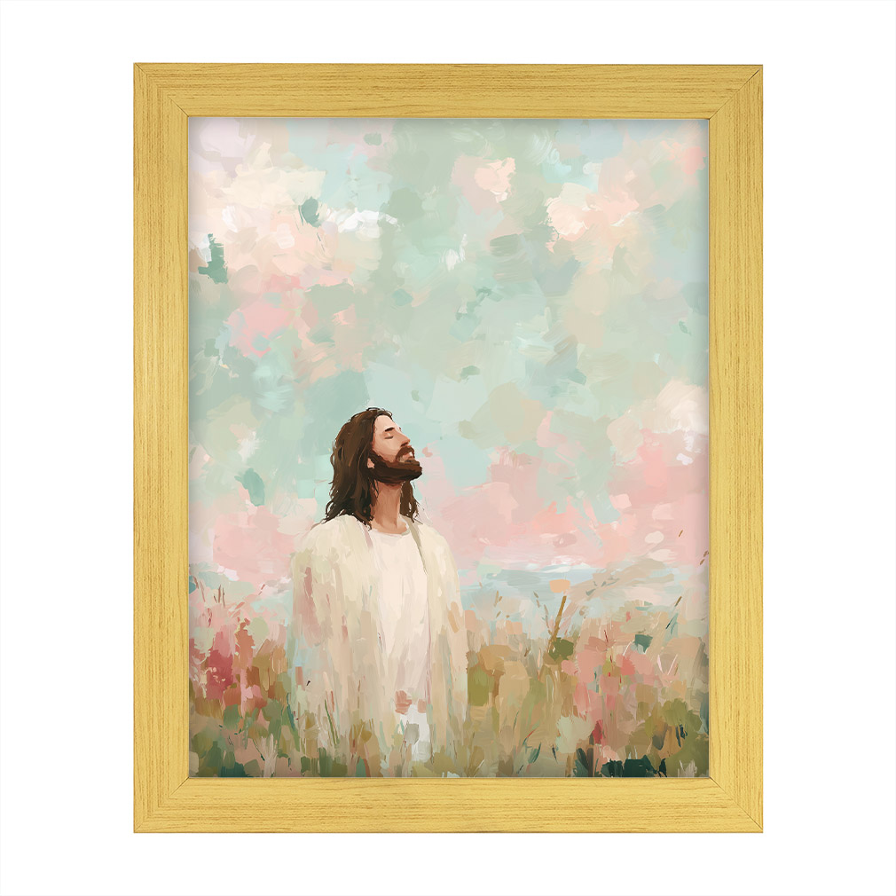 With the Father - Framed/Unframed Wall Art - LDP-ART-DA-WTF
