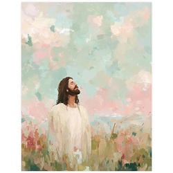 With the Father - Framed/Unframed Wall Art