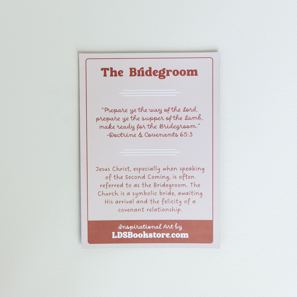 The Bridegroom - Print - LDP-ART-P-DA-BRGR