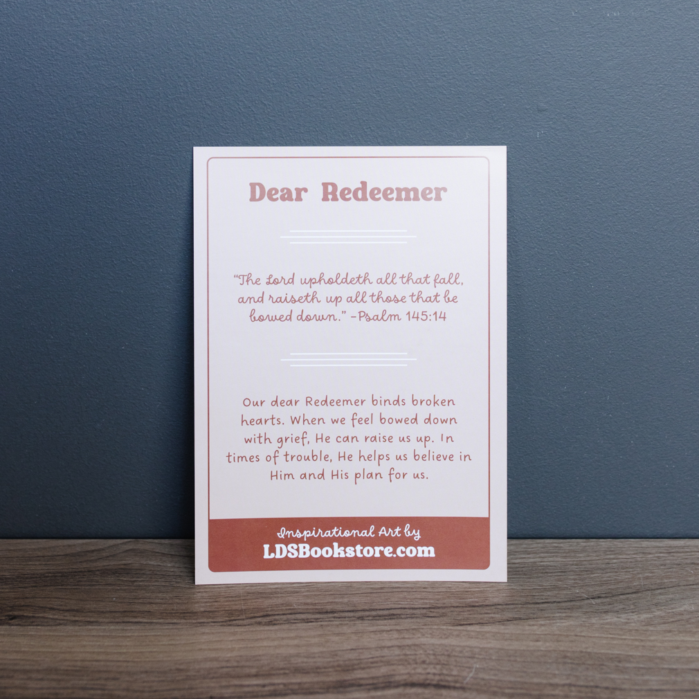 Dear Redeemer - Print - LDP-ART-P-DA-DR