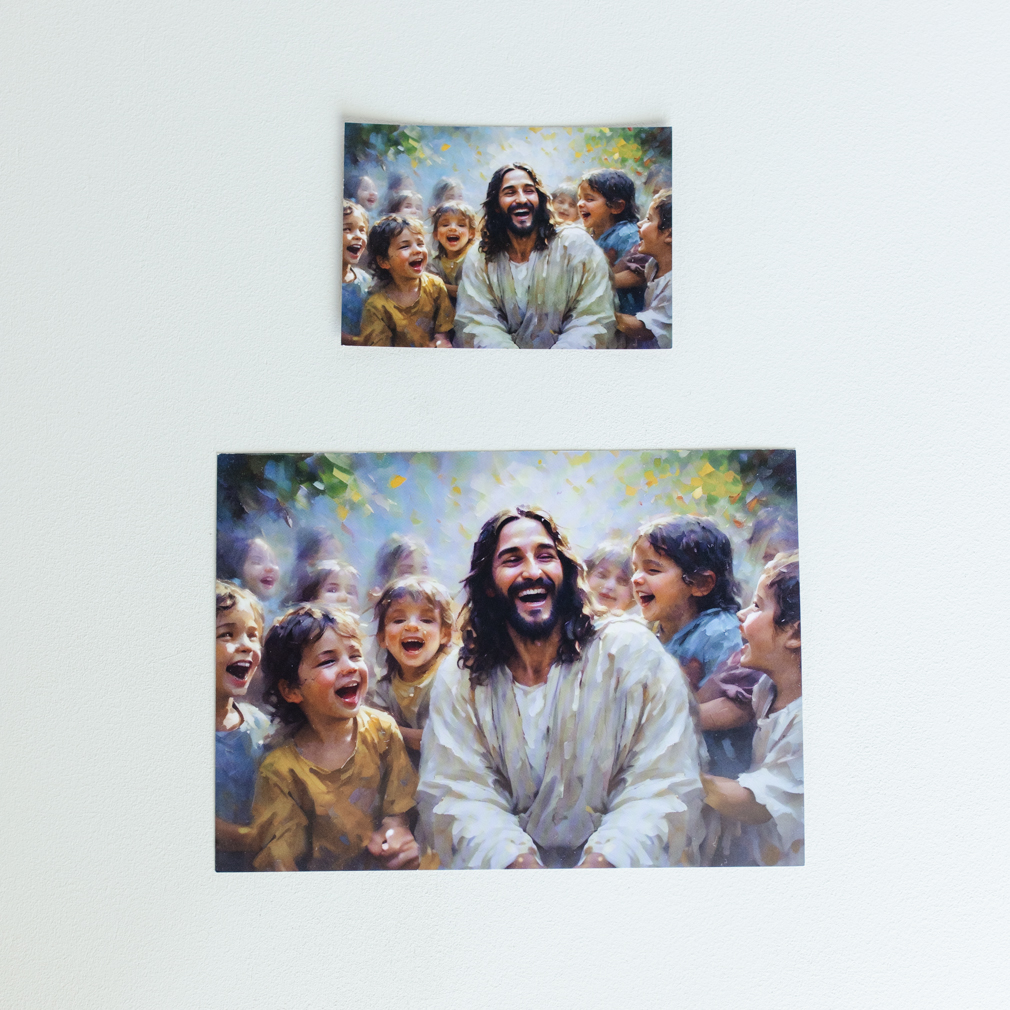 Jesus Loved the Little Children - Print - LDP-ART-P-DA-JLLC