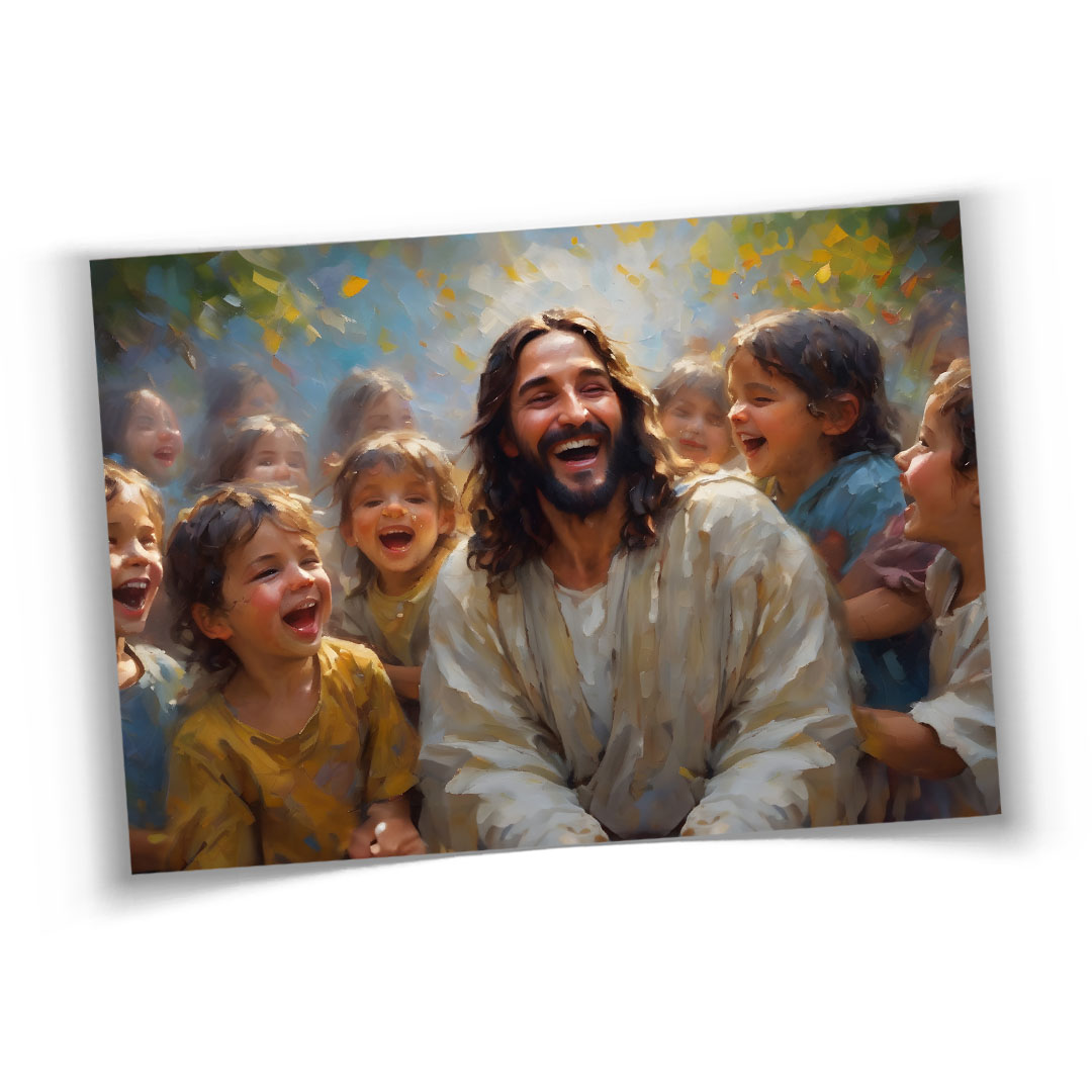 Jesus Loved the Little Children - Print - LDP-ART-P-DA-JLLC