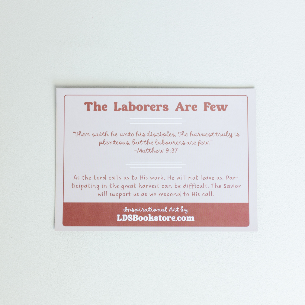 The Laborers Are Few - Print - LDP-ART-P-DA-LAF