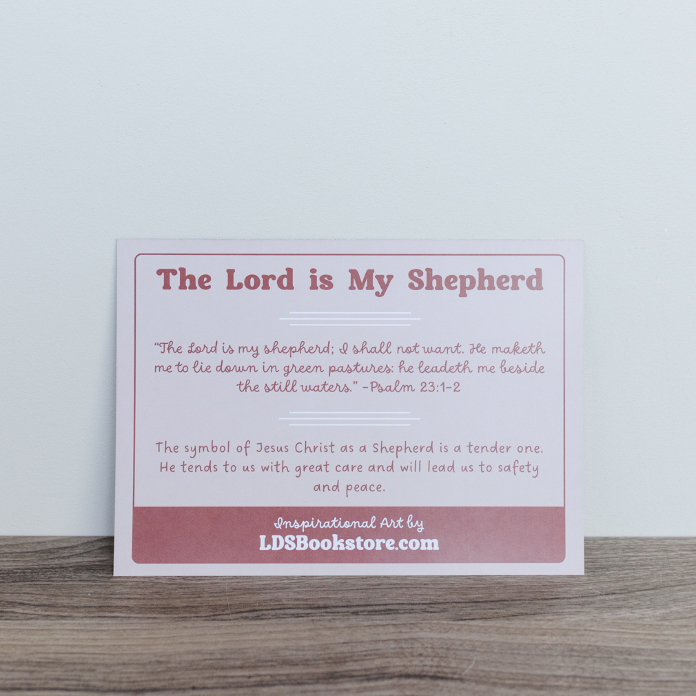 The Lord is My Shepherd - Print - LDP-ART-P-DA-LMS