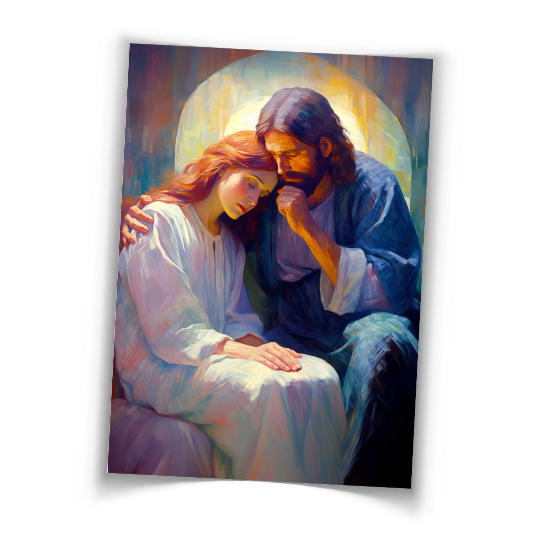 Nearer to Thee - Print framed art, framed lds art, jesus art, framed jesus art, lds art, art print, art prints, lds art print, lds art prints