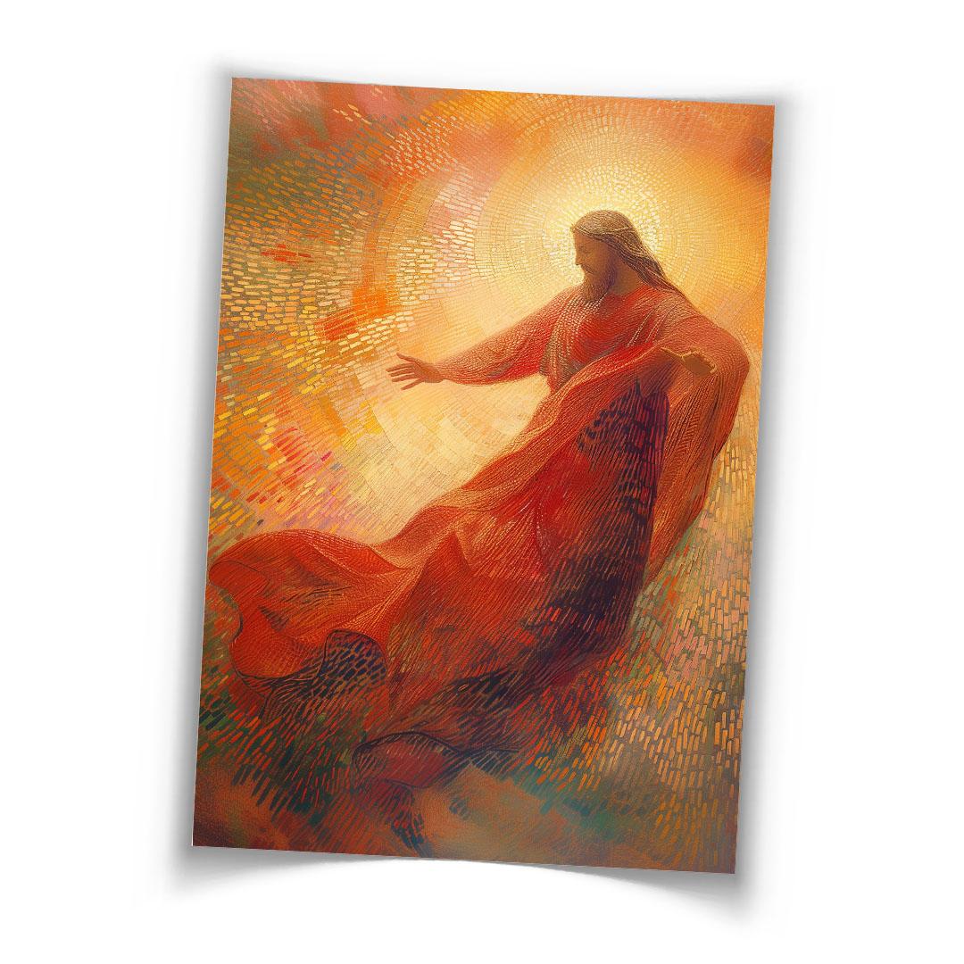 The Spirit of God - Print framed art, framed lds art, jesus art, framed jesus art, lds art, art print, art prints, lds print, lds prints, lds art print, lds art prints