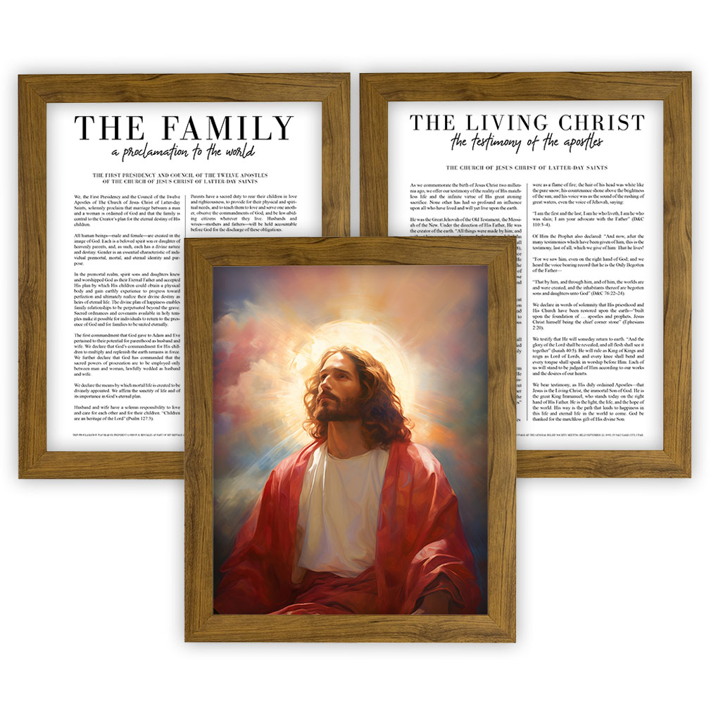 The Bridegroom Proclamation Set - Framed/Unframed Wall Art - LDP-ART-PRO-SET-BRGR