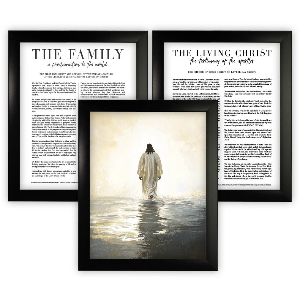 Divine Walk Proclamation Set - Framed/Unframed - LDP-ART-PRO-SET-DW