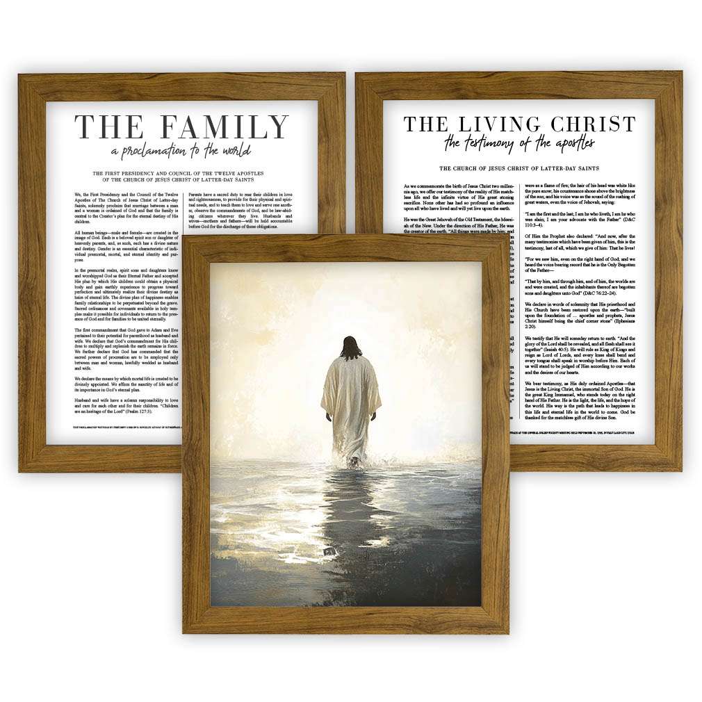 Divine Walk Proclamation Set - Wall Art - LDP-ART-PRO-SET-DW