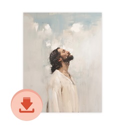 As Dew From Heaven Distilling - Digital Download Art digital download, printable art, lds art, jesus art