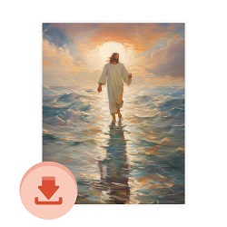 Be Not Afraid - Digital Download Art