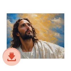 Brightness of His Glory - Digital Download Art digital download, printable art, lds art, jesus art