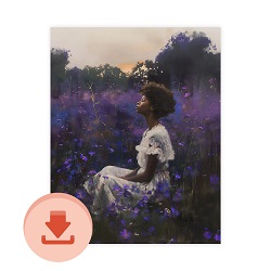 Daughter of a King - Digital Download Art digital download, printable art, lds art, jesus art
