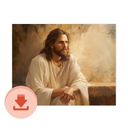 Holy One of Israel - Digital Download Art digital download, printable art, lds art, jesus art
