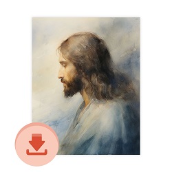 Jehovah Shalom - Digital Download Art digital download, printable art, lds art, jesus art