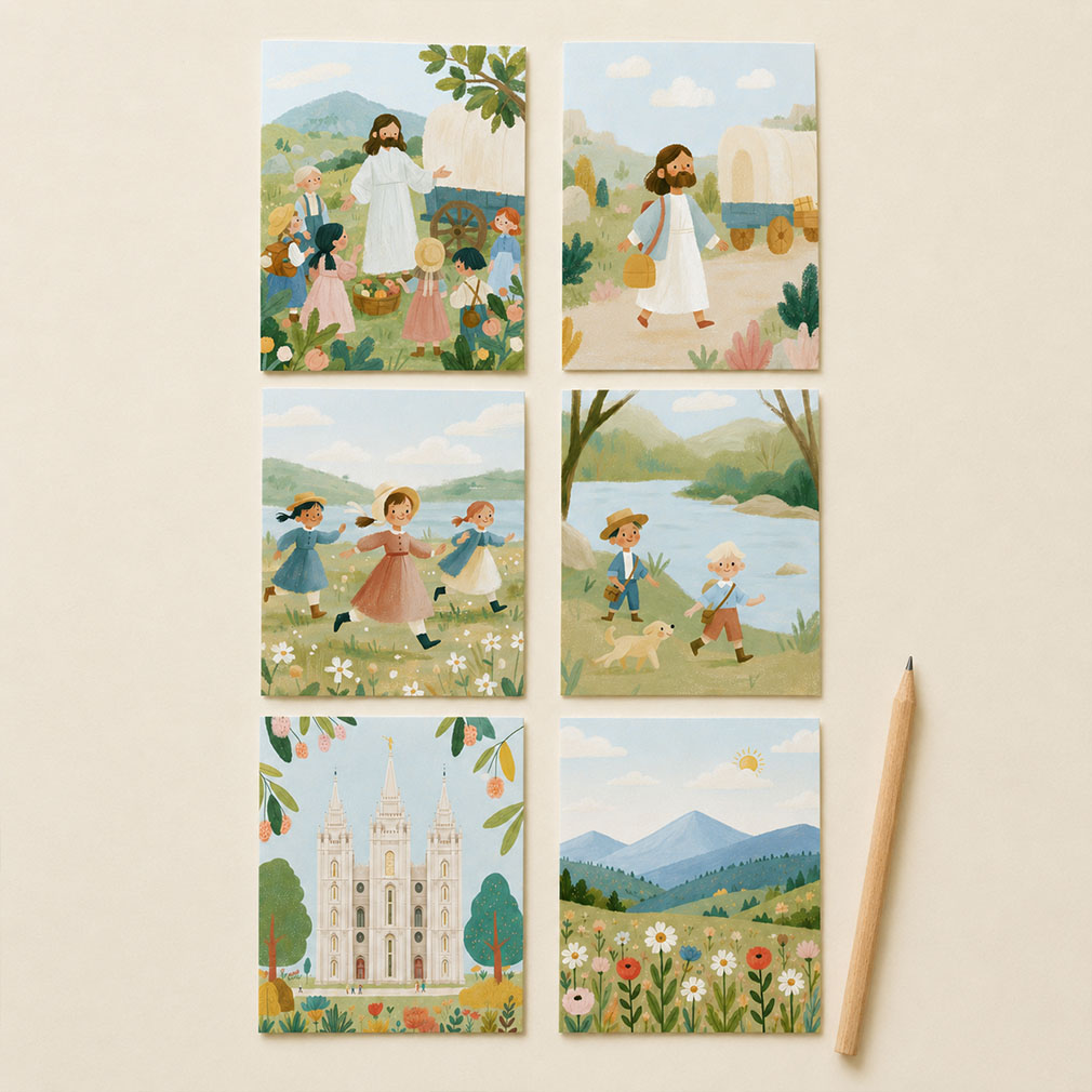 Pioneer Children Print Pack - Digital Download Art - LDPD-ART-PD26