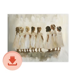 My First Covenant - Digital Download Art digital download, printable art, lds art, jesus art