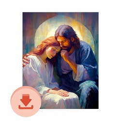 Nearer to Thee - Digital Download Art digital download, printable art, lds art, jesus art