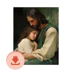 Our Loving Friend - Digital Download Art digital download, printable art, lds art, jesus art