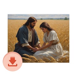 The Laborers Are Few - Digital Download Art digital download, printable art, lds art, jesus art