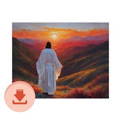 The Lords Harvest - Digital Download Art digital download, printable art, lds art, jesus art