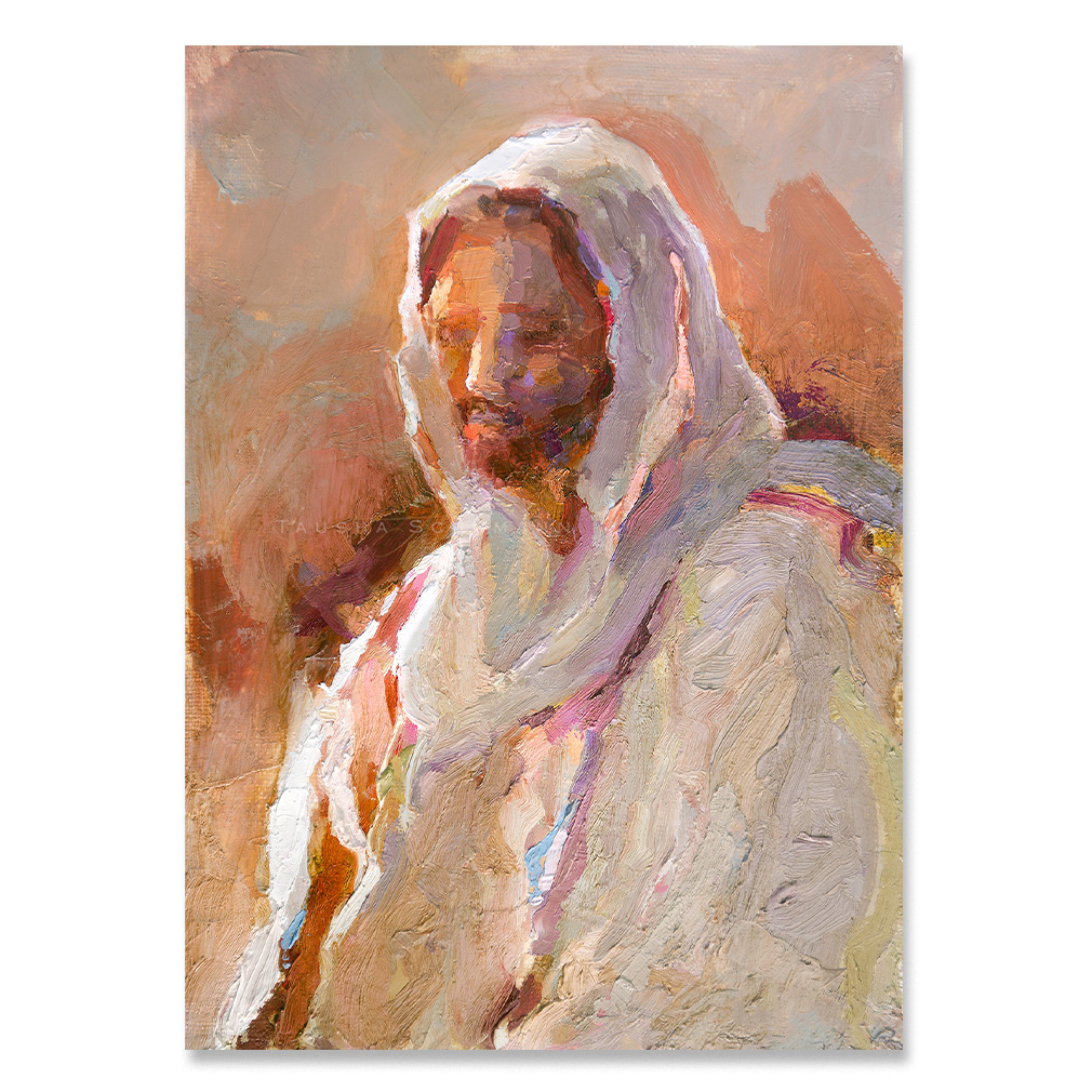 Colorful Portrait of Christ Print - TSA-CPC