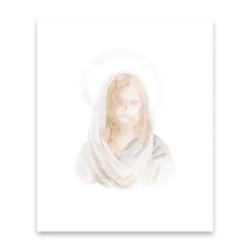 Peace in Christ Watercolor Print - TSA-PIC