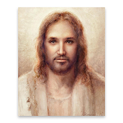 Jesus Christ Savior of Mankind Print lds art, christ art, watercolor art, savior
