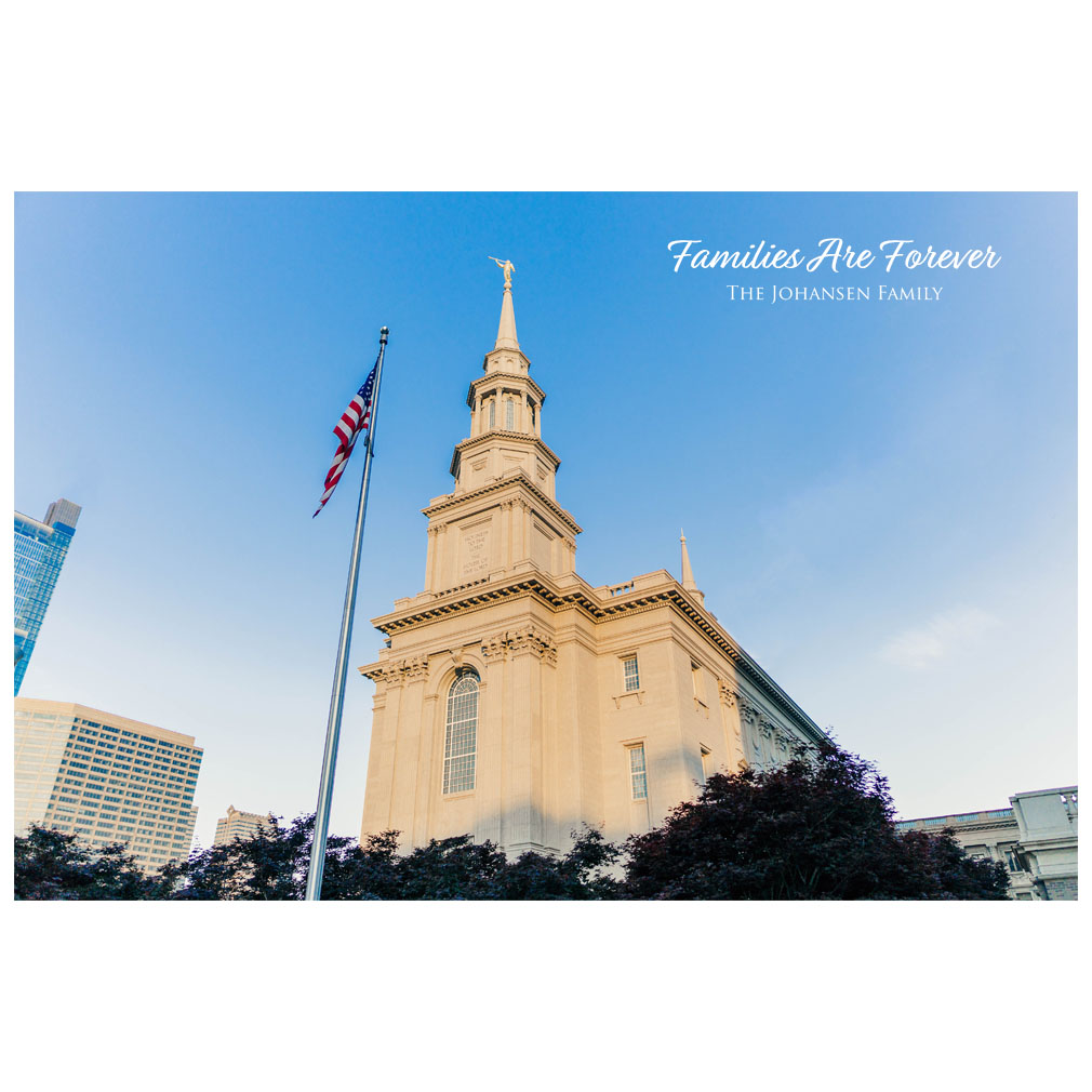 Philadelphia Temple - Blue Sky - LDP-ART-PHIL-BLSKY