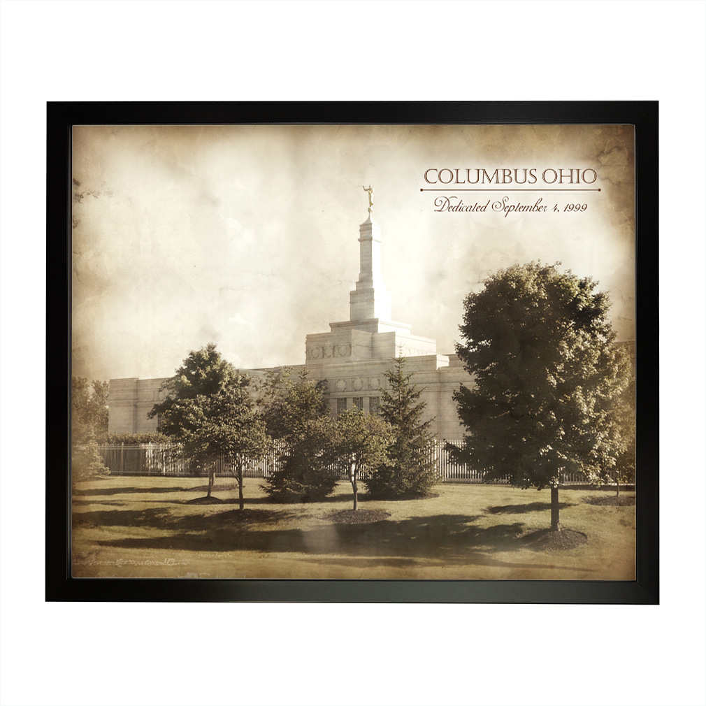 Columbus Temple - Vintage - LDP-VTA-COLU