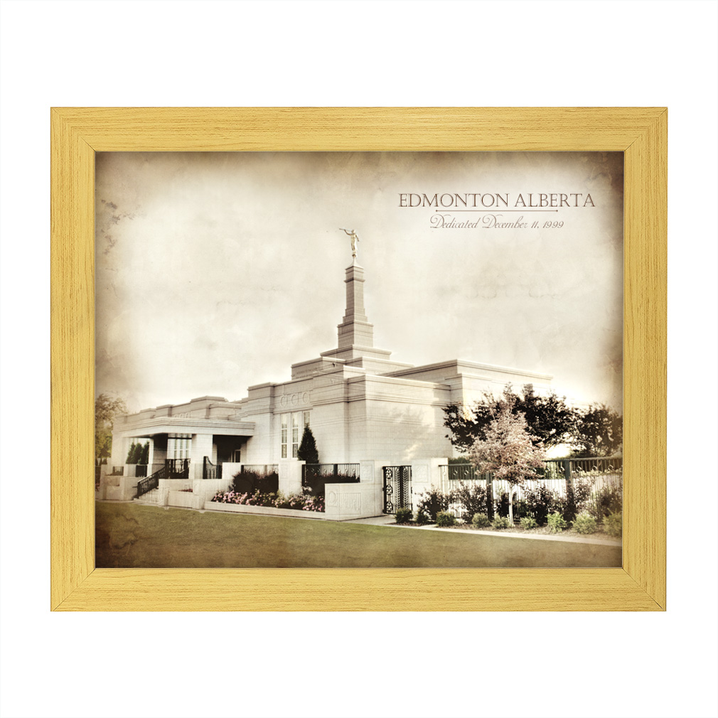 Edmonton Temple - Vintage - LDP-VTA-EDM