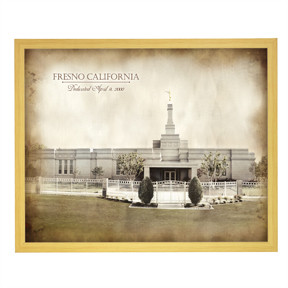 Fresno Temple - Vintage - LDP-VTA-FRE