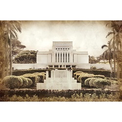 Laie Temple - Vintage 