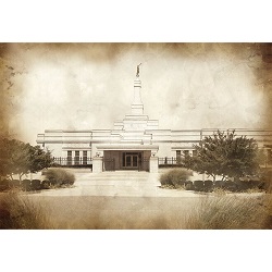 Oklahoma City Temple - Vintage 
