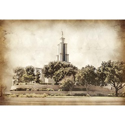 San Antonio Temple - Vintage
