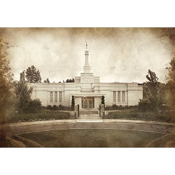 Spokane Temple - Vintage - LDP-VTA-SPOK