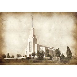 Twin Falls Temple - Vintage 
