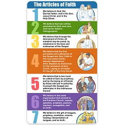Articles of Faith Bookmark