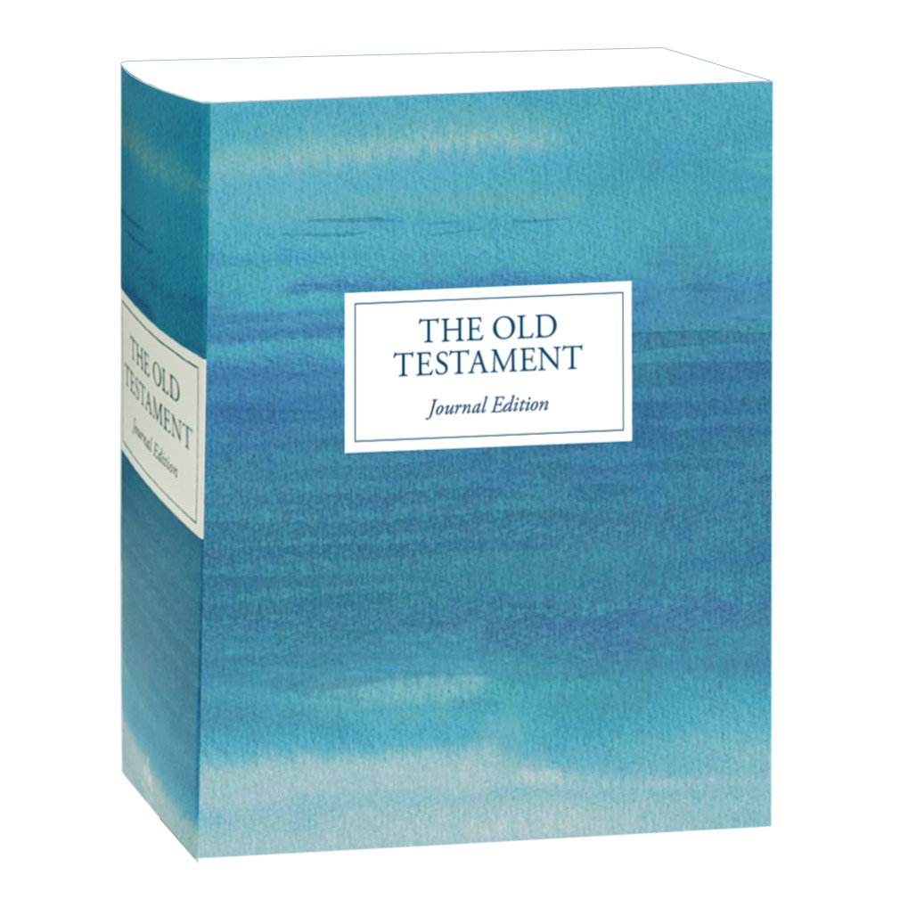 The Old Testament Journal Edition - Ocean Blue - DBD-5230622