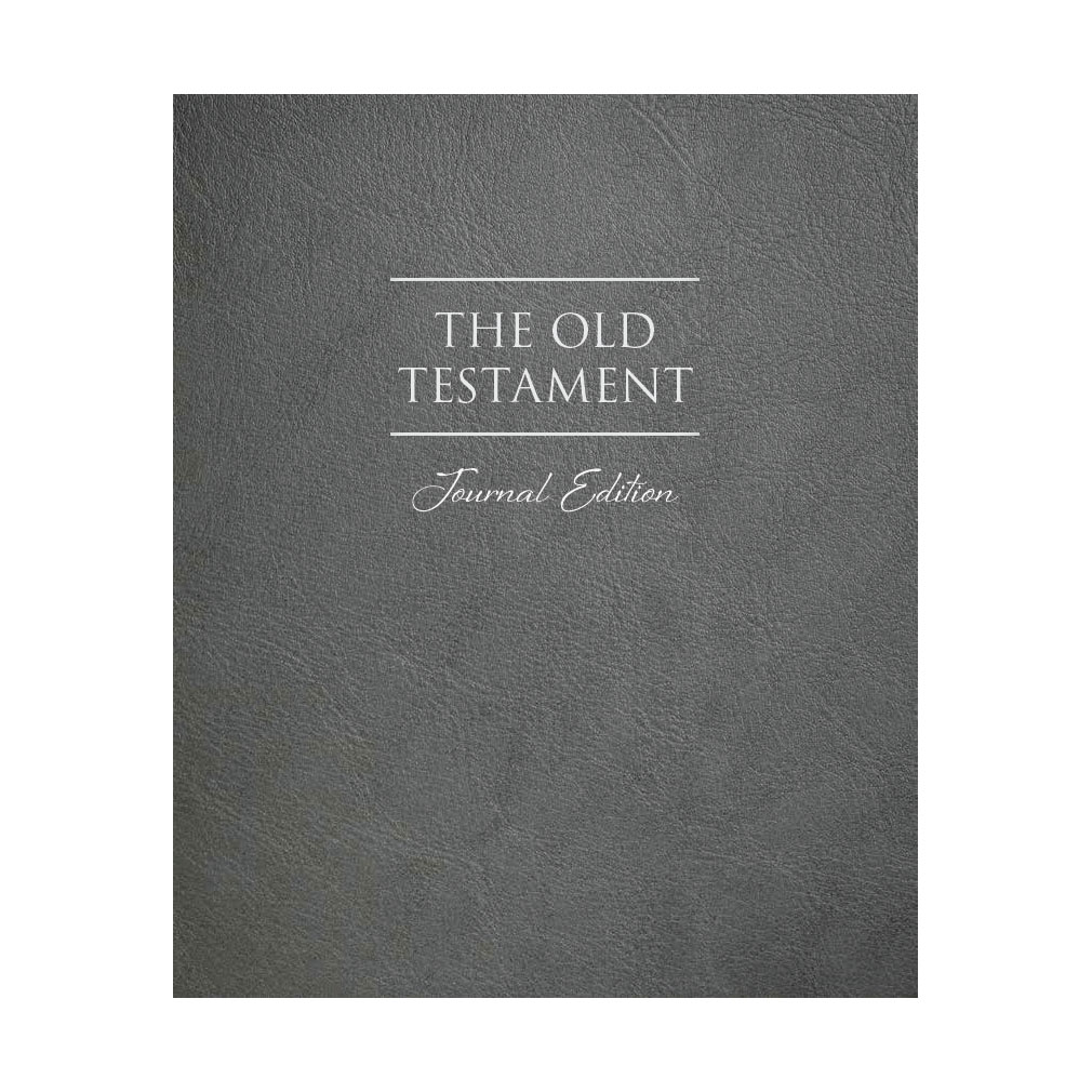 The Old Testament Journal Edition - Gray - DBD-5230627